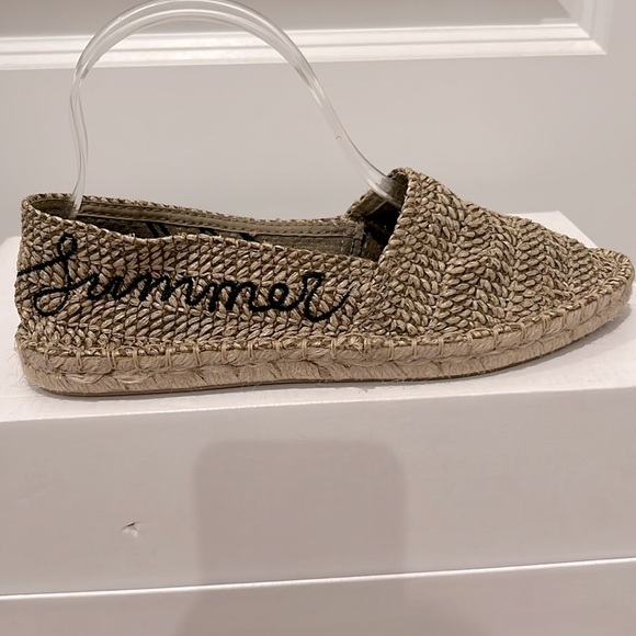 Zara Raffia Espadrille Flats - Picture 4 of 11